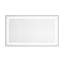 Miroir de meuble-lavabo 48 po x 28 po avec 3 températures de couleur, fonction de brouillard, cadre en aluminium, mémoire, gradation continue, bois de frêne, parfait pour rehausser la salle de bain-130830009