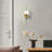 Chianti 6-in Integrated LED ETL Certified Linear Wall Sconce Light with Glass Shade Antique Brass