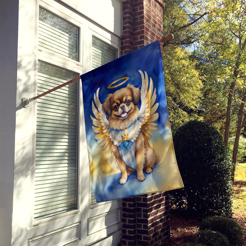 Drapeau de l'épagneul tibétain My Angel House