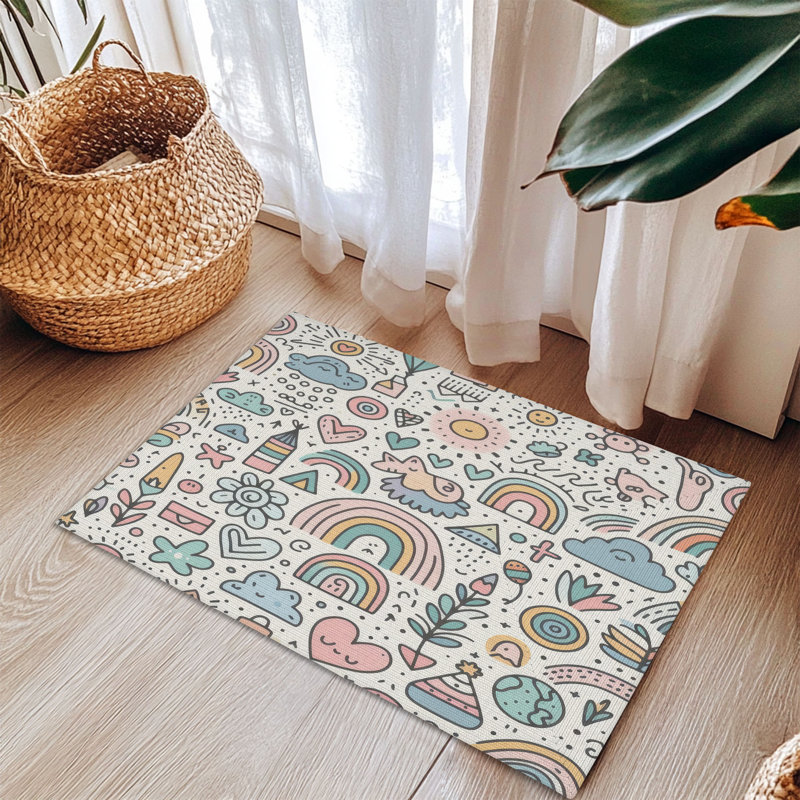 Tapis tressé Faint, Rectangulaire 3 pi x 5 pi
