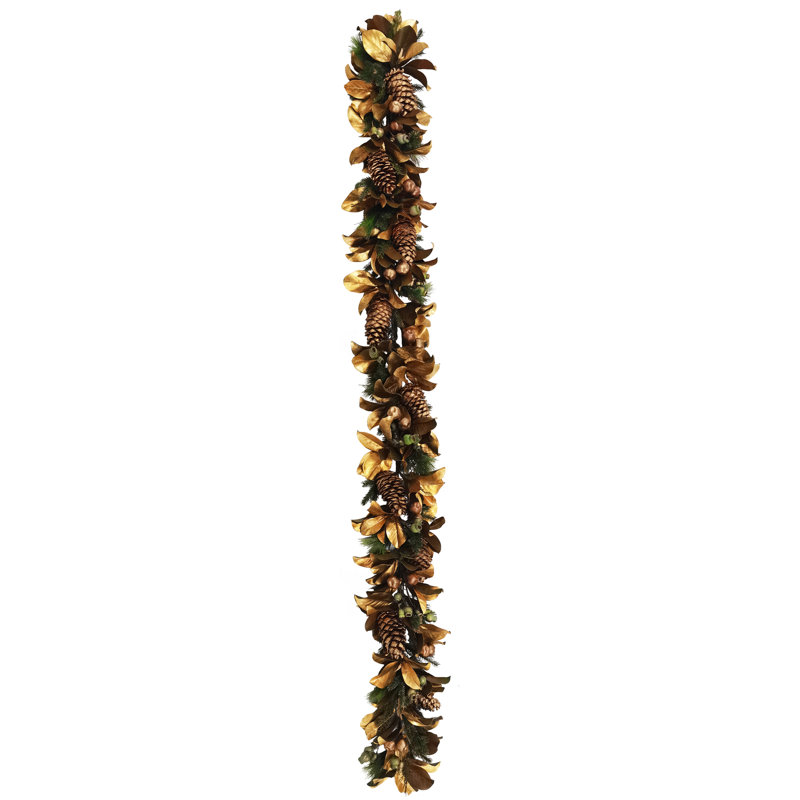 GOLDEN  HOLIDAY DELUXE GARLAND