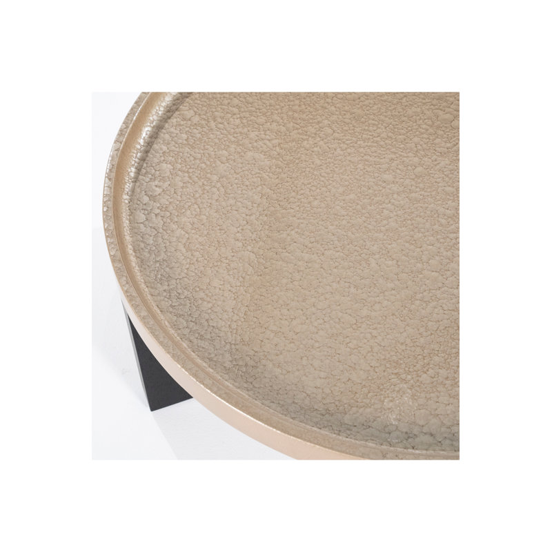 Table basse simple, Beige, H 14 po x L 35 po x l 35 po 