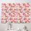 Artificial Rose Flower Backdrop Wall Panel
