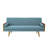 Bel-Air 72.2" Mid Century Modern Tufted 3 Seater Sofa with Bolster Pillows-1144482365