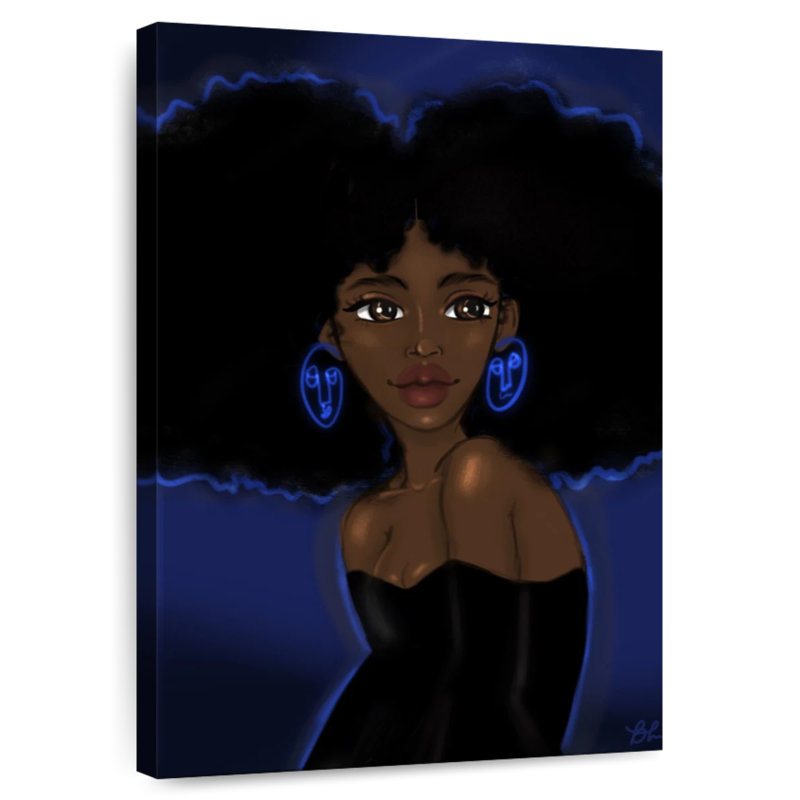 Leisha Betta Blues, H 24 po x l 16 po