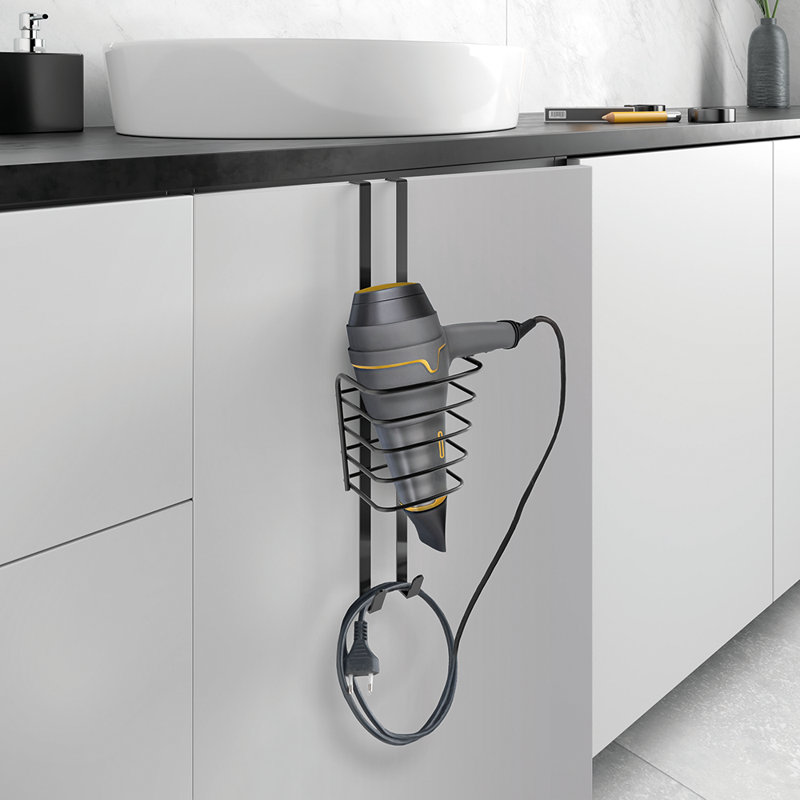 Origin Lava Hairdryer Holder For Hanging Black