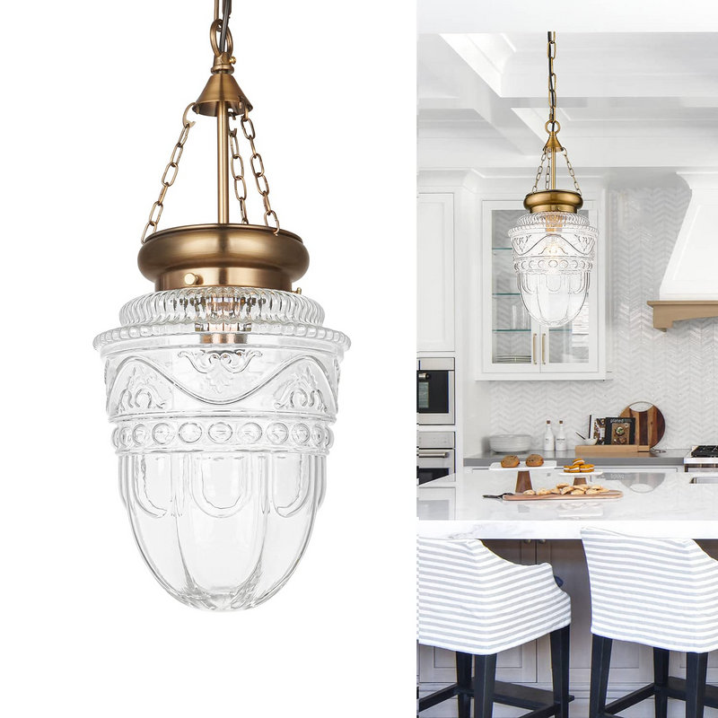 Feffrey 1 - Light Urn Pendant