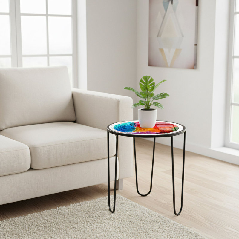 Table basse, Rouge / Bleu