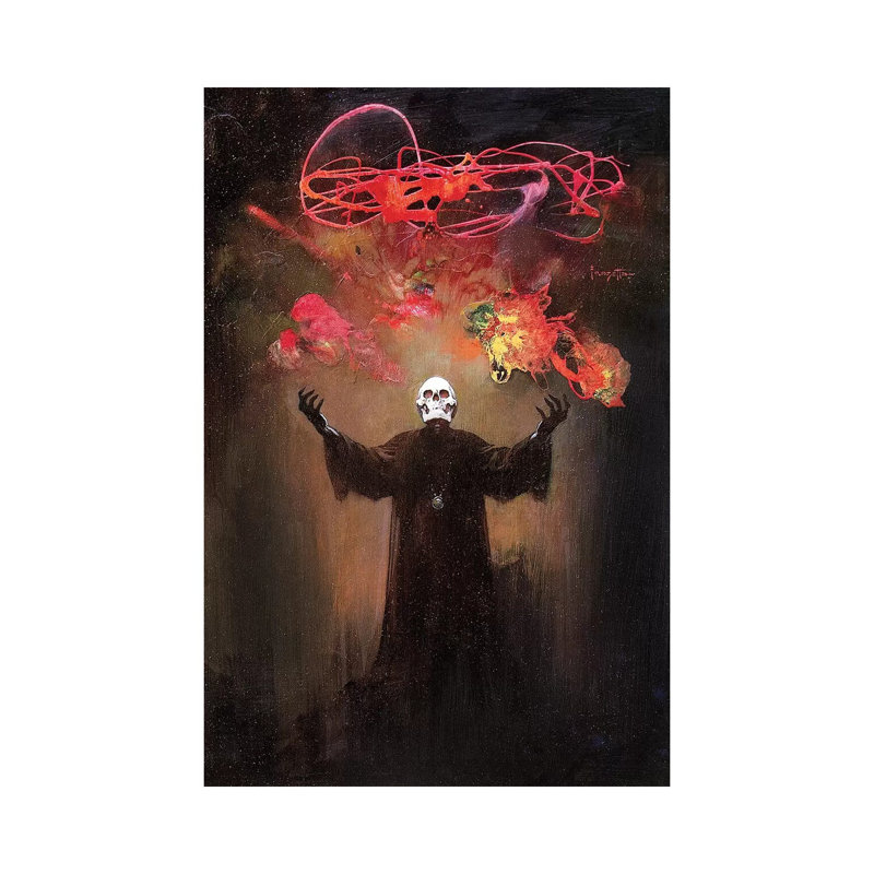 «Devils Génération» par Frank Frazetta, reproduction d'art sur toile tendue, H 18 po x l 12 po x 1,5 po