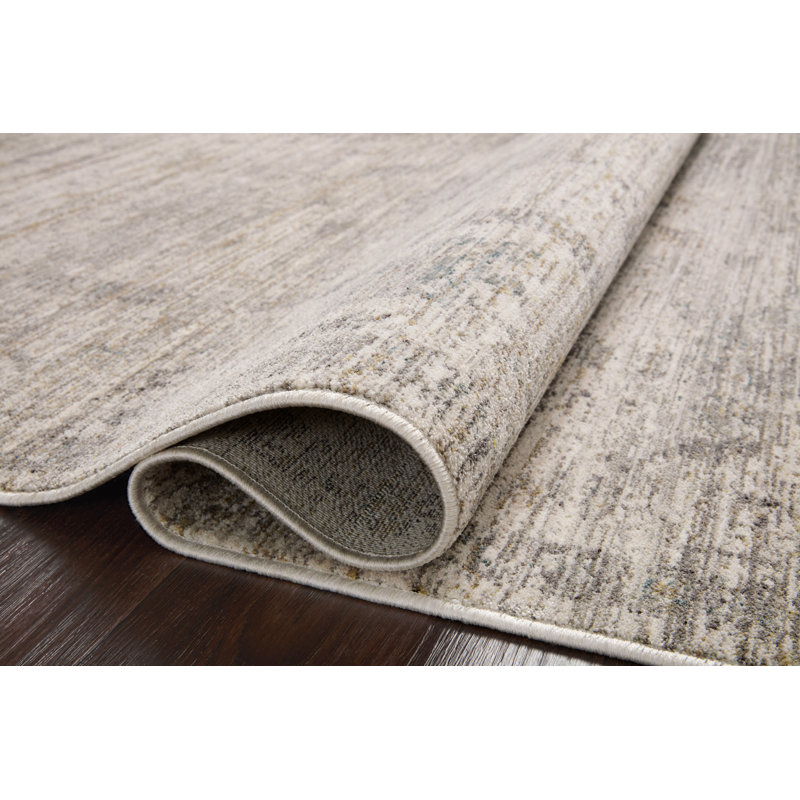 Magnolia Home By Joanna Gaines X Loloi Millie Silver / Dove Area Rug, Rectangle 2'3" x 3'10"