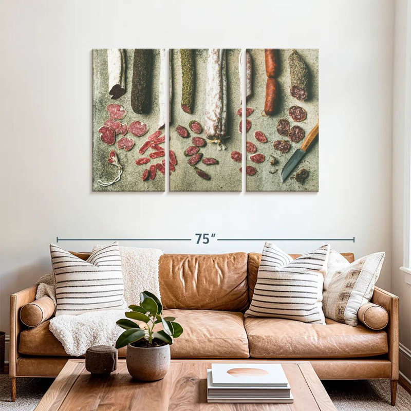 Yarlin Meat, 36" H x 57" W