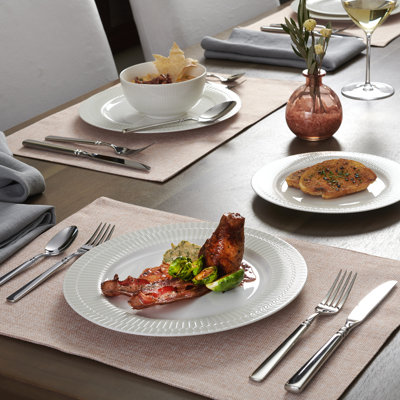 Oneida Easton Flatware Dinner Spoons, 18/10 Stainless Steel