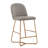 Ainhoa Upholstered Counter Stool with Metal Frame-1387059719