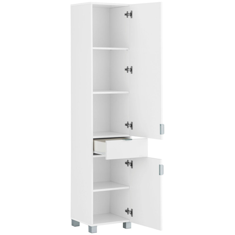 Rosabela Linen Cabinet, White