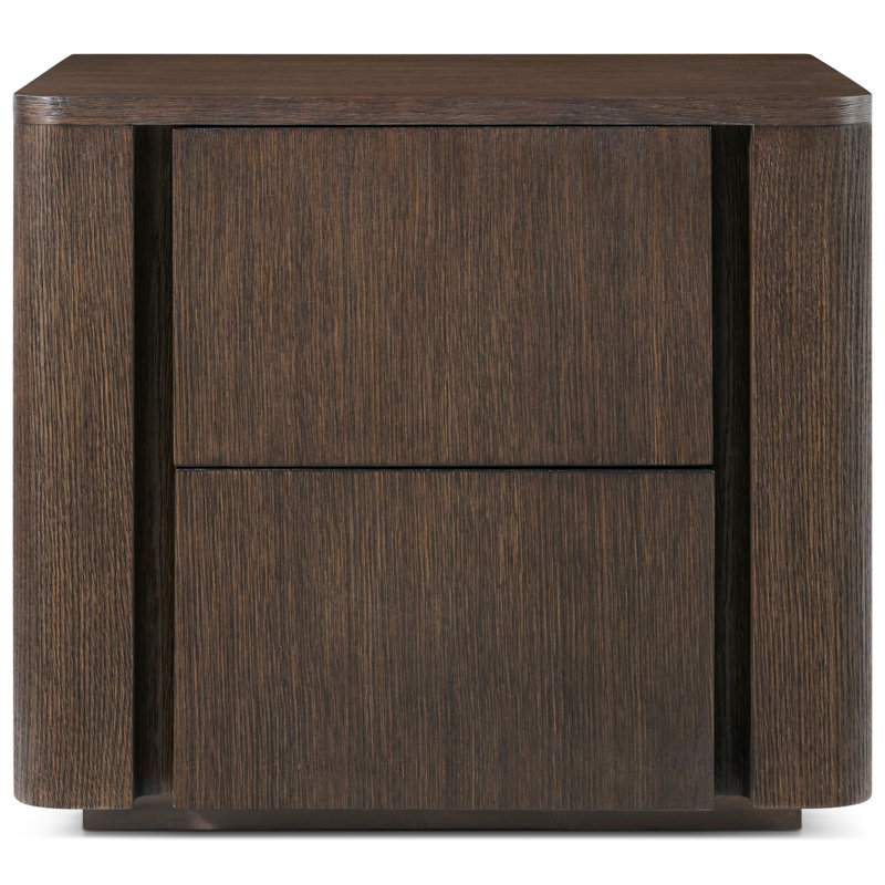 Lisbon 2 - Drawer Nightstand, Brown