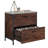 Lateral File, Brown Finish