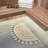 Beautiful Boho Rug With Tassels For Your Bathroom - Soft Half Circle 100% Cotton Mat Fits Perfectly Into Your Home - A Cute, Non-Slip And Absorbent Crochet Rug Ideal To Enhance Any Bath/Bedroom Decor