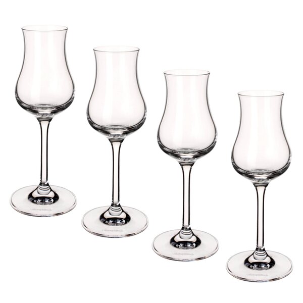 Villeroy & Boch Entrée Set/4 Double Old Fashioned 16 oz Crystal Stemless  Wine Glasses & Reviews