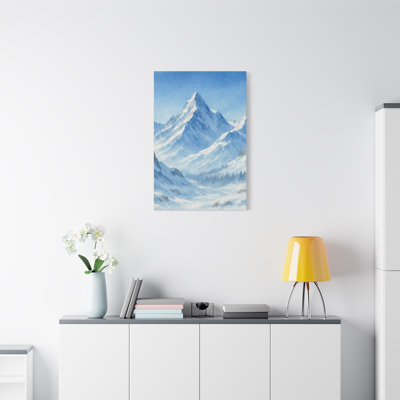 Aaroon Single Picture Frame Print on Canvas