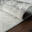 B Abstract Area Rug in Grey-1662901586