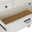 Commode 8 tiroirs Colburn - Blanc brossé