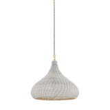 Hampstead Pendant in Aged Brass