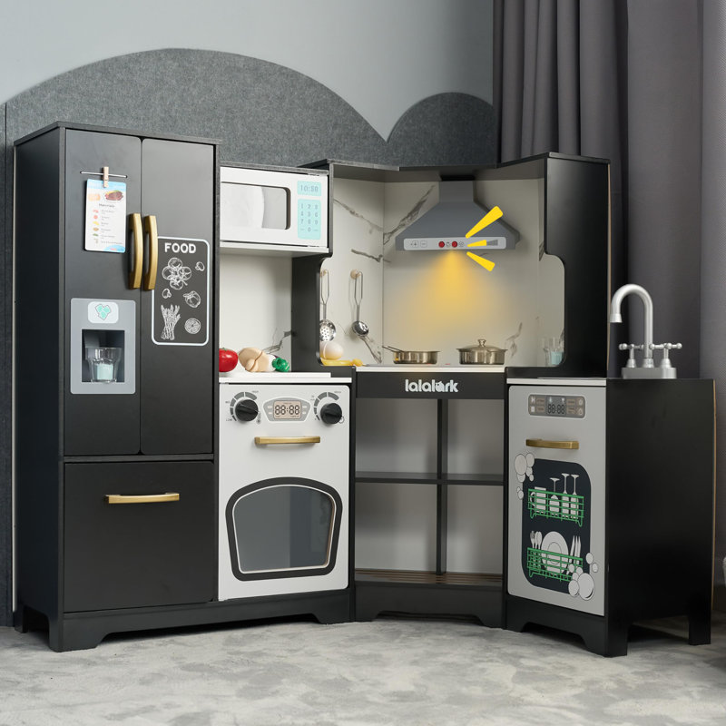 Ensemble de jeu de cuisine en bois