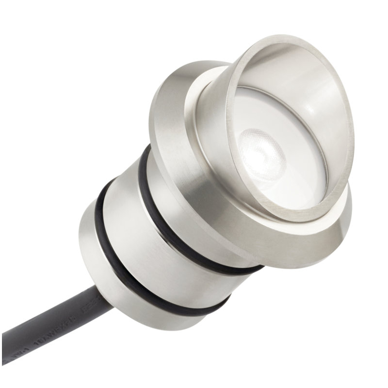 Mini panneau lumineux tout-usage Makanda, Acier inoxydable