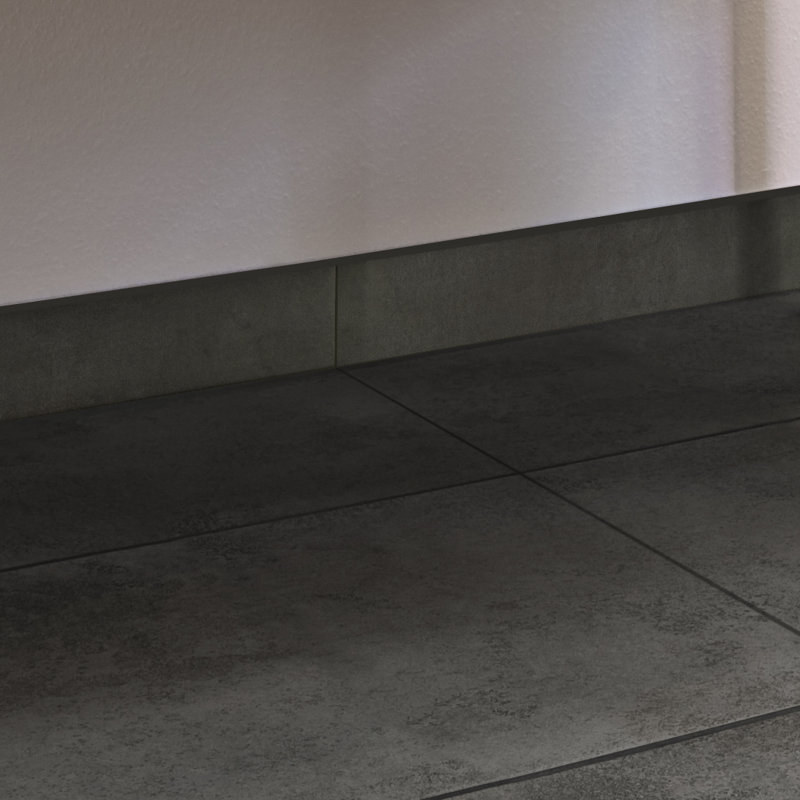Carreau de faïence en porcelaine mat 3 po x 18 po Oxide Vante, Forgé