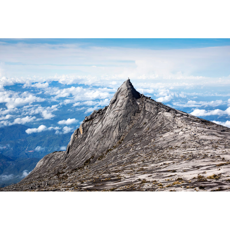 Bagby Mount Kinabalu In Sabah by R.M. Nunes - Wrapped Canvas Print, 30cm H x 46cm W x 3.8cm D