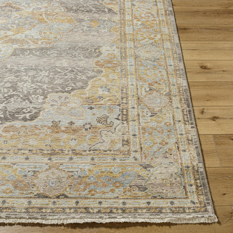 Cappadocia Handmade Wool Abstract Area Rug, Rectangle 5'5" x 8'5"