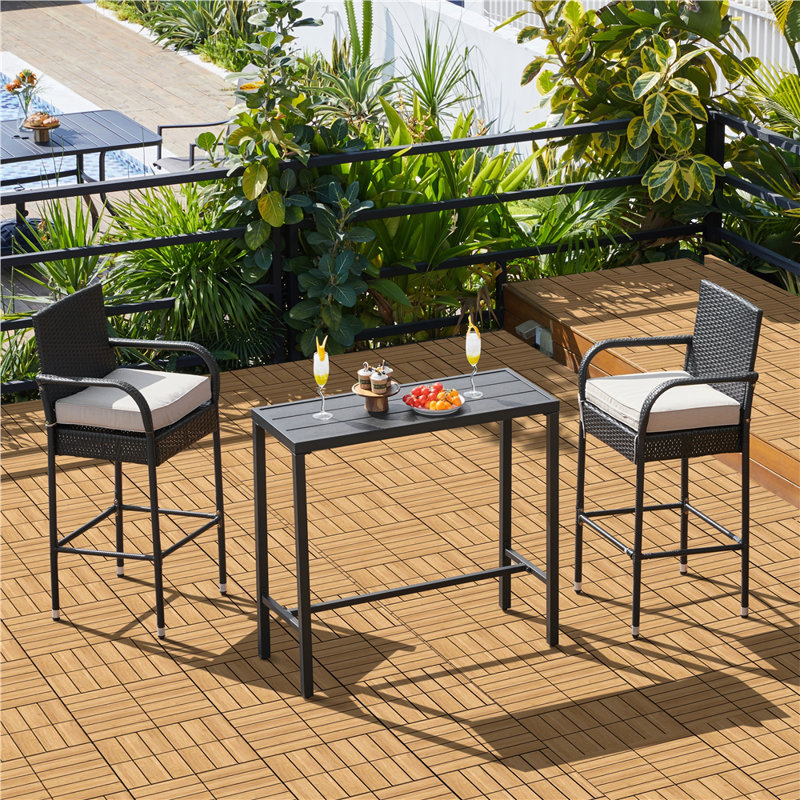 Patio Counter Height Table Bar Table For Garden