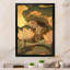 Lotus Goddess In Faded Retro Colors sur impression sur toile-36564123-36564122