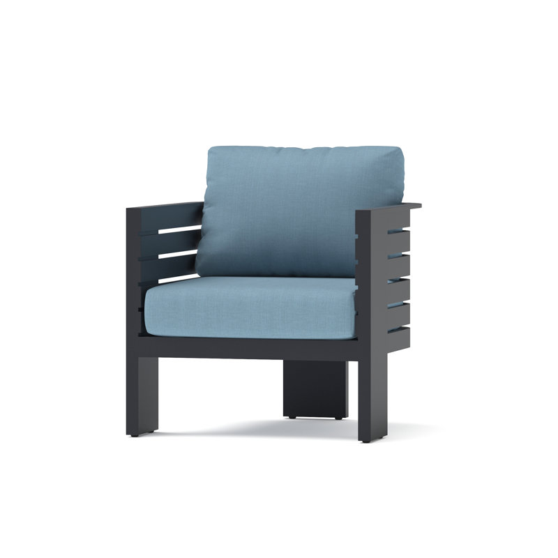 Ari 4Pc Deep Seating Furniture Set, Spa Blue
