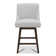 Orbay Swivel Upholstered Counter Stool with Metal Frame