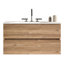 Meuble-lavabo simple de 30 po avec dessus en céramique avec trop-plein Kersha, pré-assemblé-811856791-808778445-833645115
