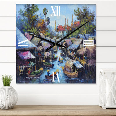 Horloge murale Waterside Life I