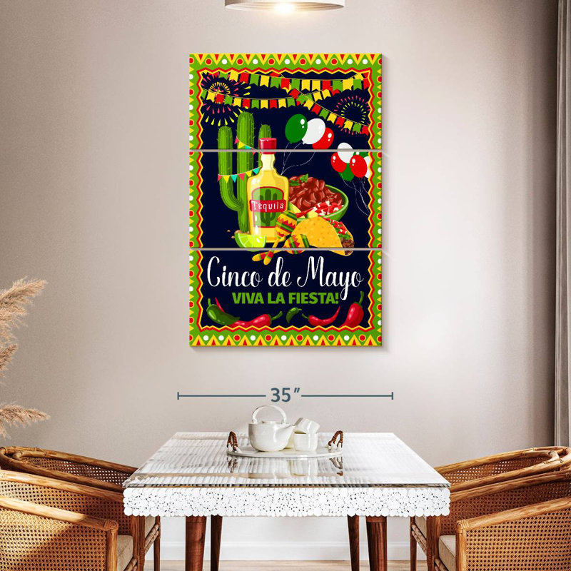 Lelend Cinco De Mayo Holiday, H 50 po x l 32 po