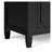 Connaught 51" Solid Wood Storage Bench Trunk in Black