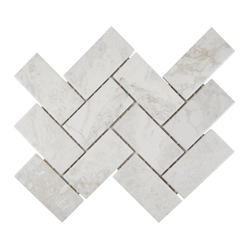 Carreau de mosaïque en céramique émaillée 2 x 4 Daltile Archaia (12 pièces par carton) (8,04 pieds carrés par carton)