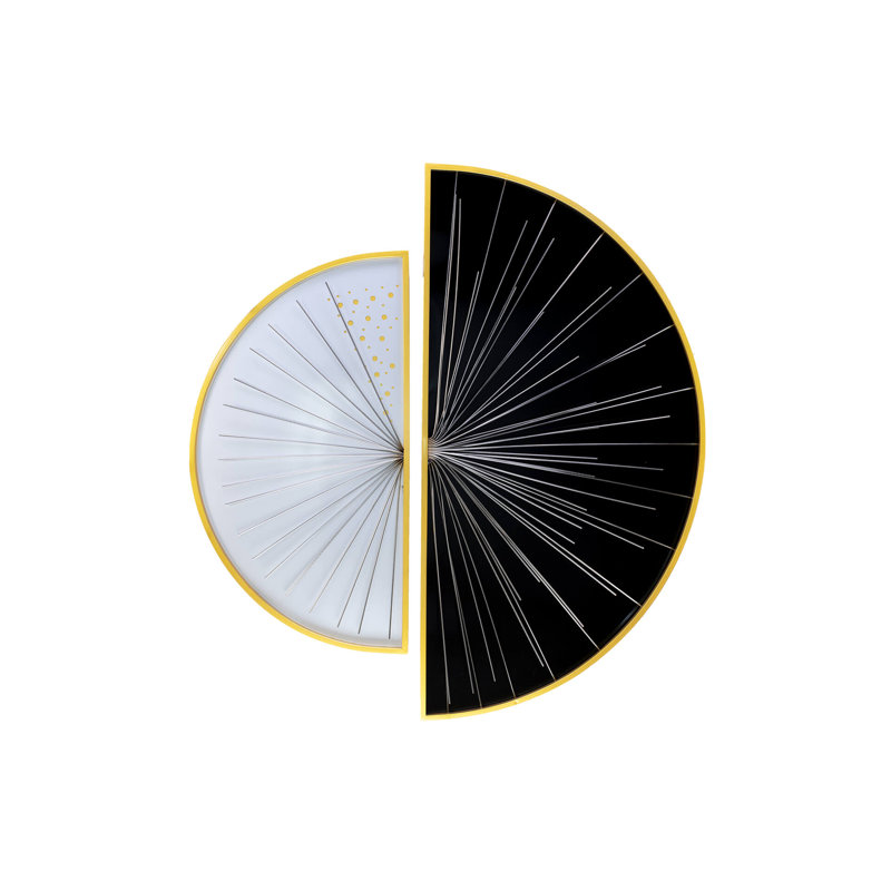 Handmade Glam Abstract Wall Decor
