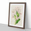 Illustration of Pink Dendrobium Orchids - Picture Frame Painting Print-55579737-55579738