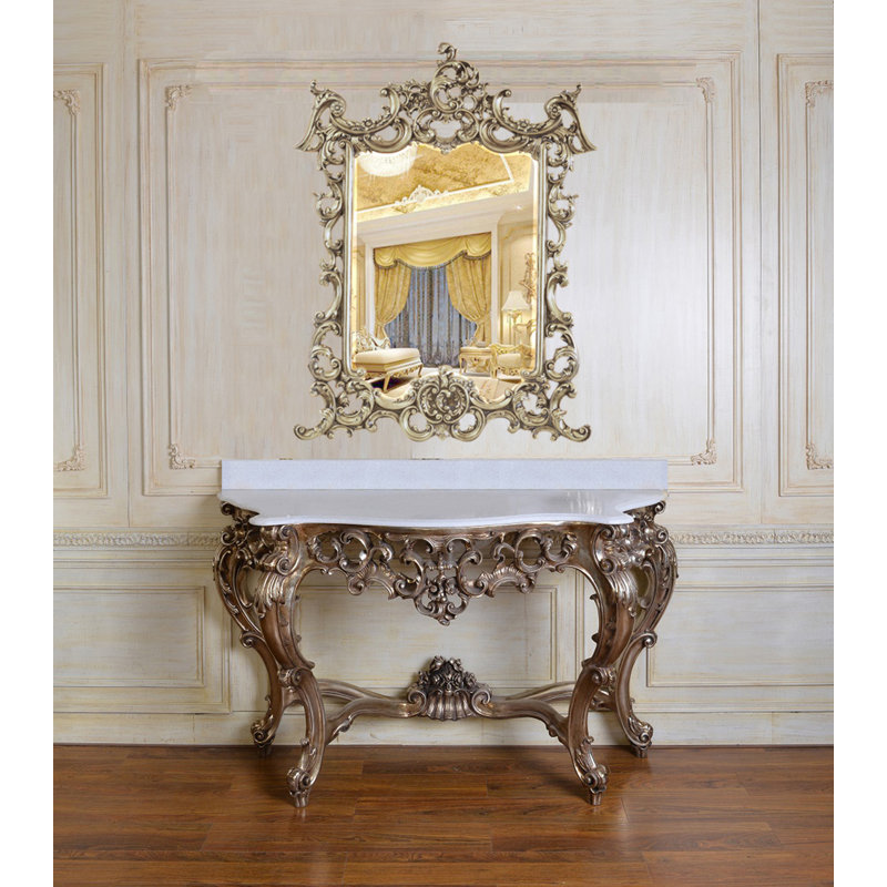 62'' W Marble Console Table