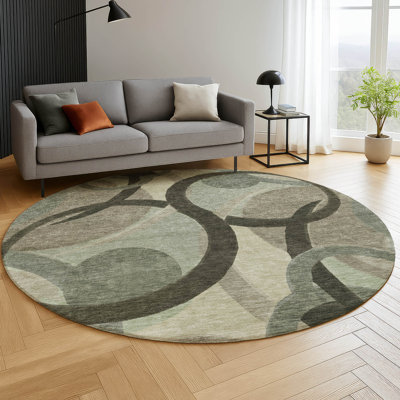 Premium Machine Washable Mayfield  geometric Rug