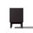 23.1" H Modern Nightstand with Drawers and Faux Marble Top