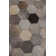 Natural Hide Cowhide Geometric Indoor Rug