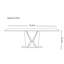 Italian Minimalist Design Dining Table