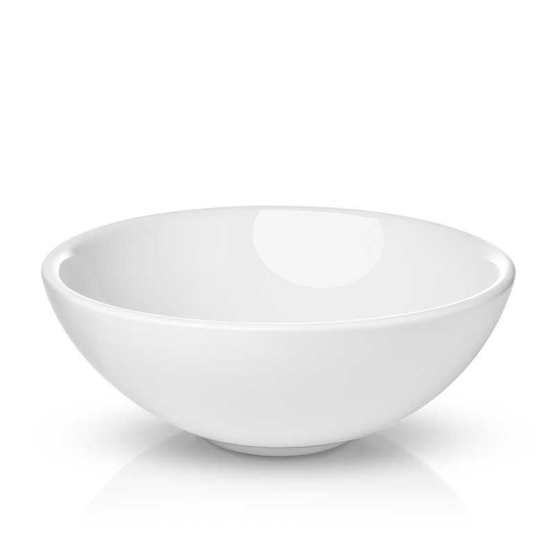 Miligore 16 " Ceramic Circular Bathroom Sink
