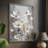 FLORAL Series CDIX Framed Print - Solid Wood-1756076050