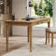 Bureau rustique de style ferme avec tiroir de rangement, table vintage extra longue pour bureau à domicile et étude-133654768
